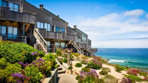 image of vacation rental properties on the seaside