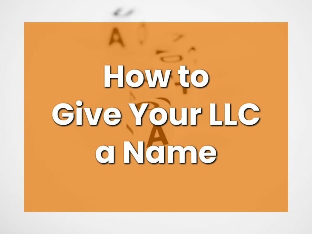 do you have to put llc in your business name