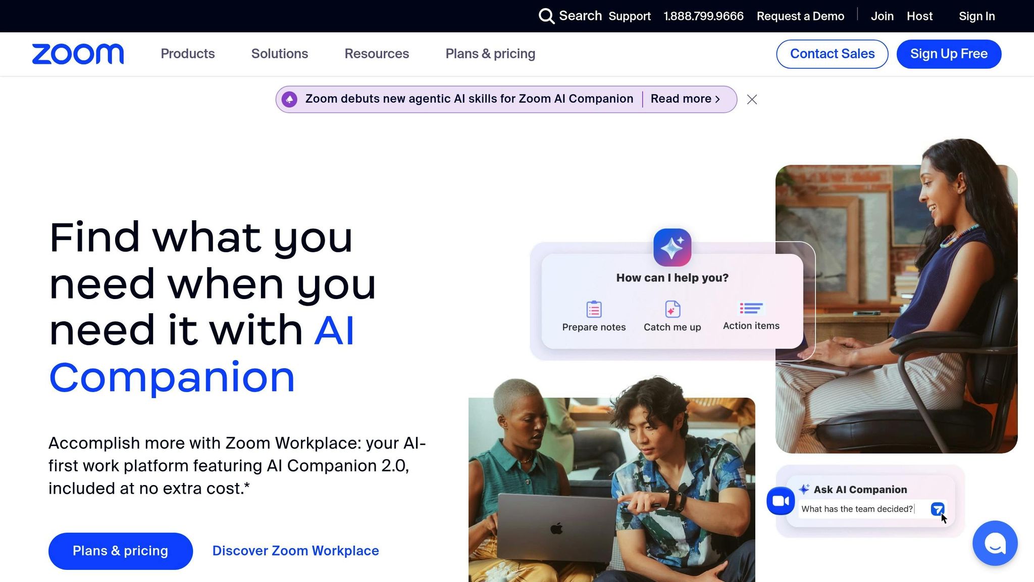Zoom AI Companion enhances virtual business communication with AI-powered features for productivity and collaboration.