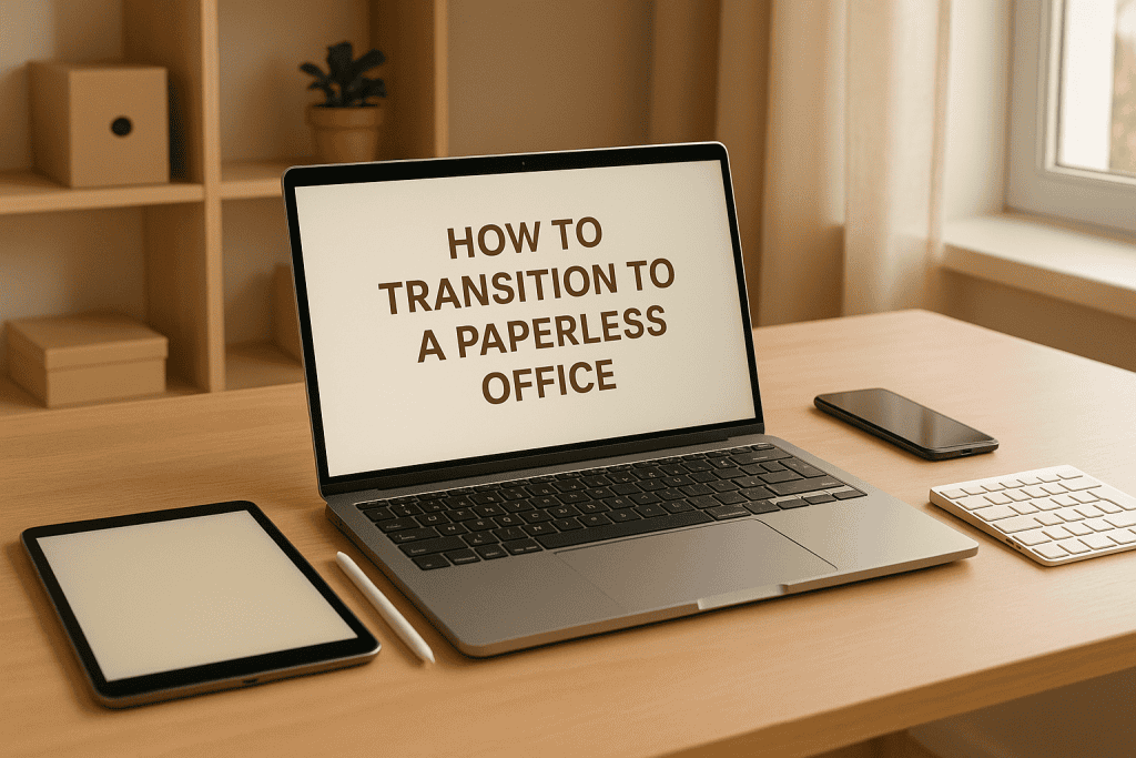 How To Transition to a Paperless Office