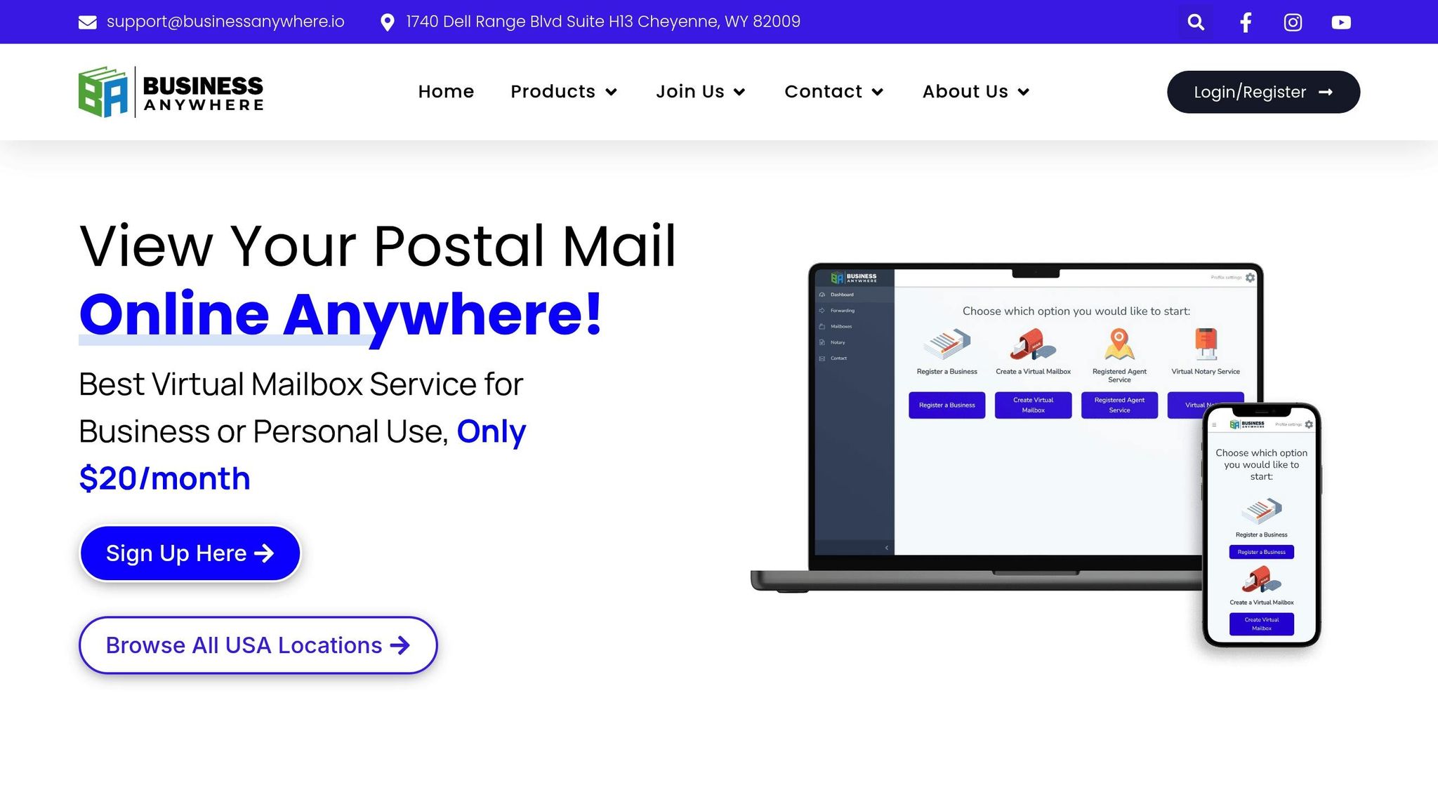 Virtual mailbox service for real estate investors offering online mail management and secure mail forwarding solutions.