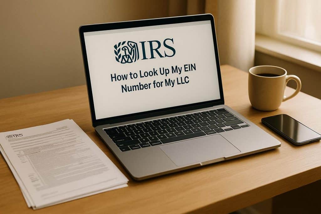 How to Lookup my EIN Number for my LLC