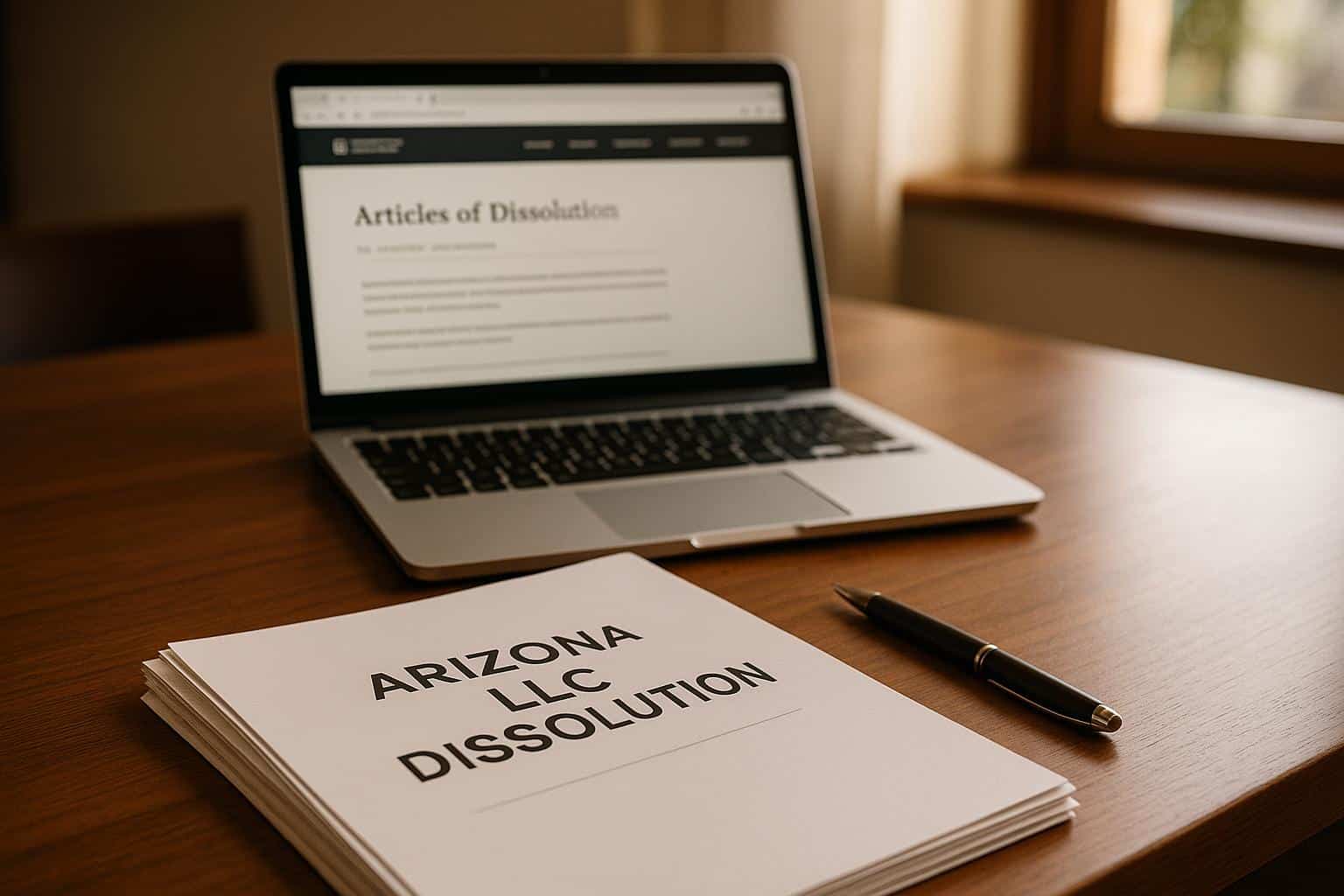 How to Dissolve an LLC in Arizona