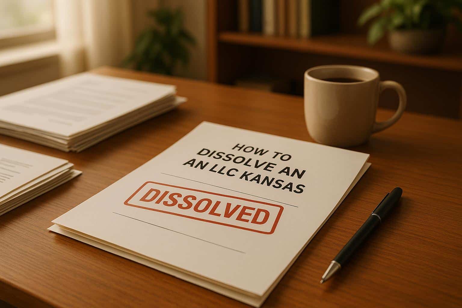 How to Dissolve an LLC in Kansas