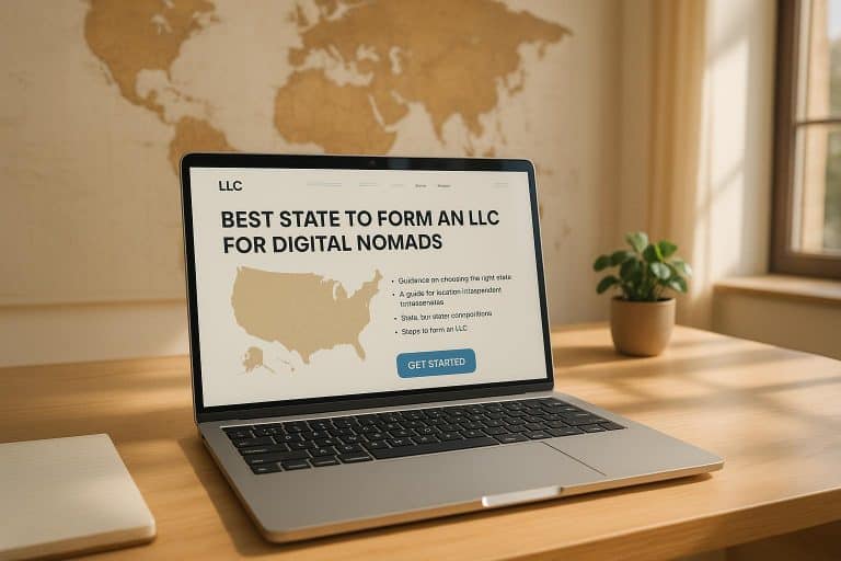 Best State to Form an LLC for Digital Nomads