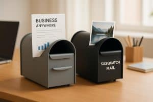 BuisnessAnywhere vs Sasquatch Mail