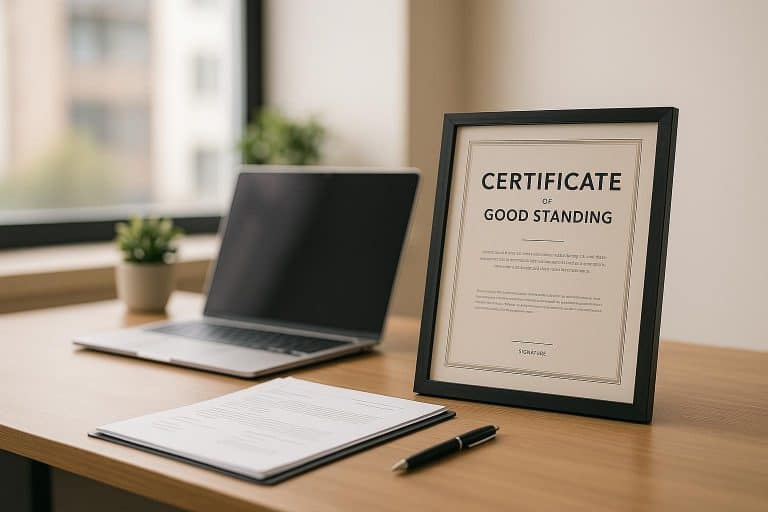 How to get a Certificate of Good Standing?