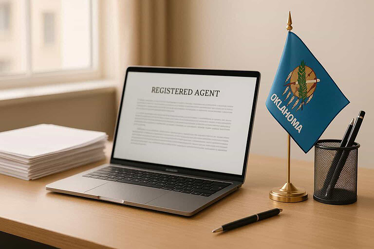 Can BusinessAnywhere Be My Registered Agent in Oklahoma?