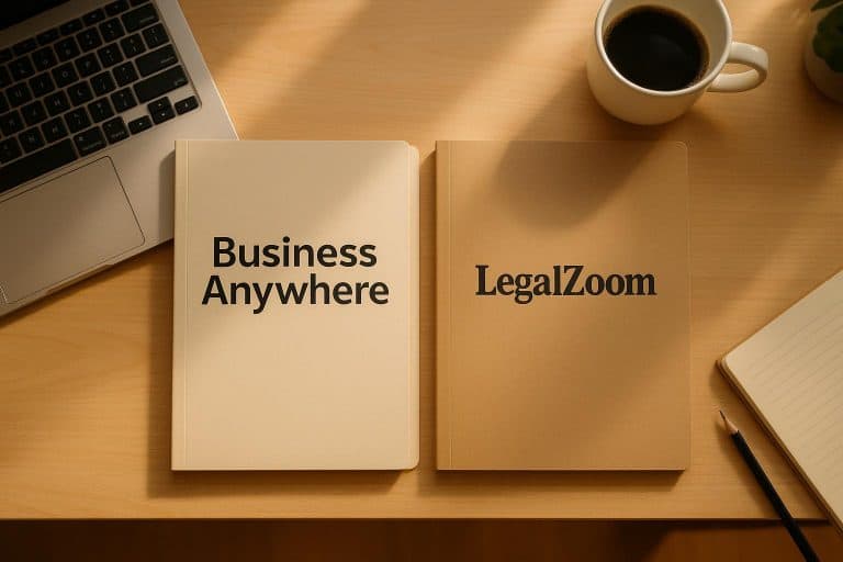 BusinessAnywhere vs LegalZoom