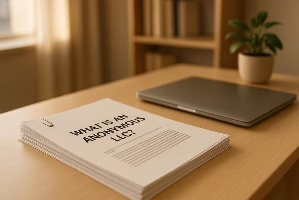 What is an Anonymous LLC?