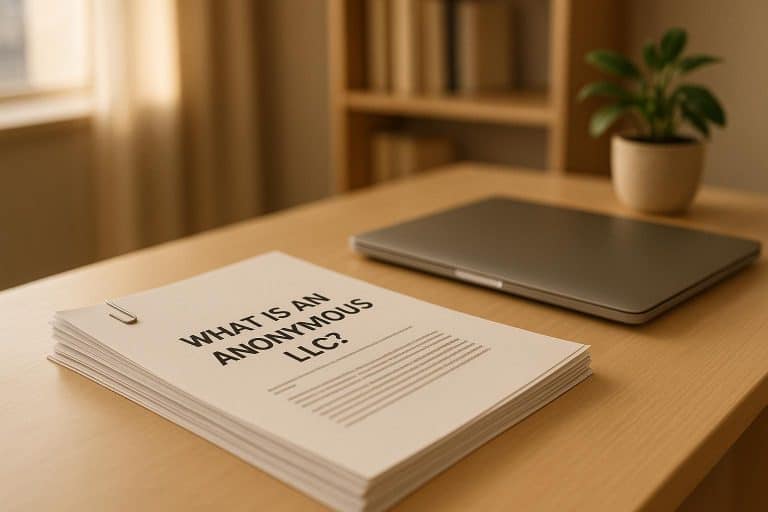 What is an Anonymous LLC?