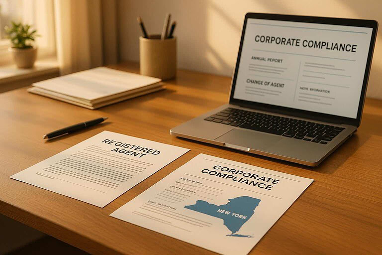 Can BusinessAnywhere Be My Registered Agent in New York?