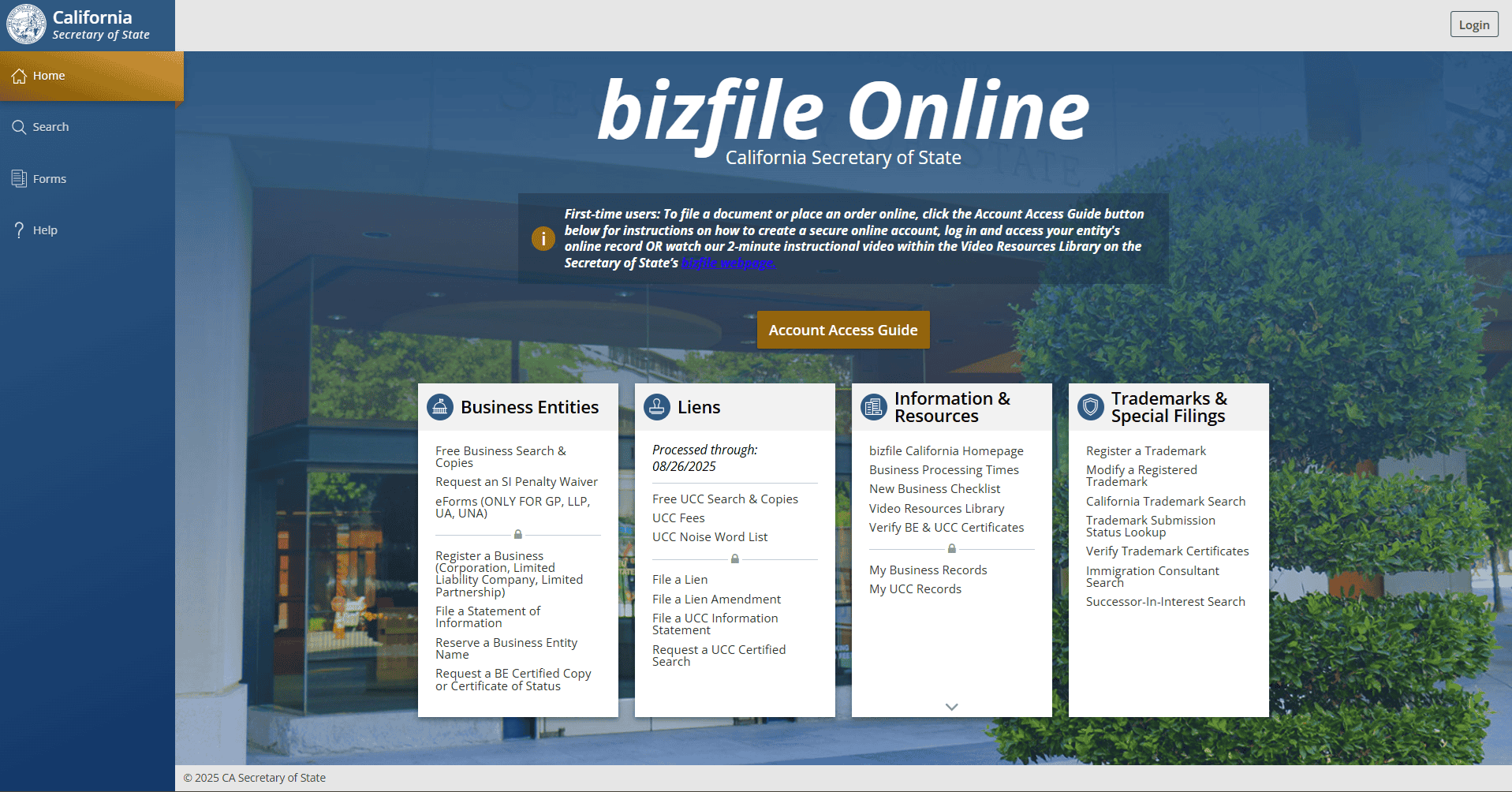 Secure Digital Business Documentation System for State Entities.