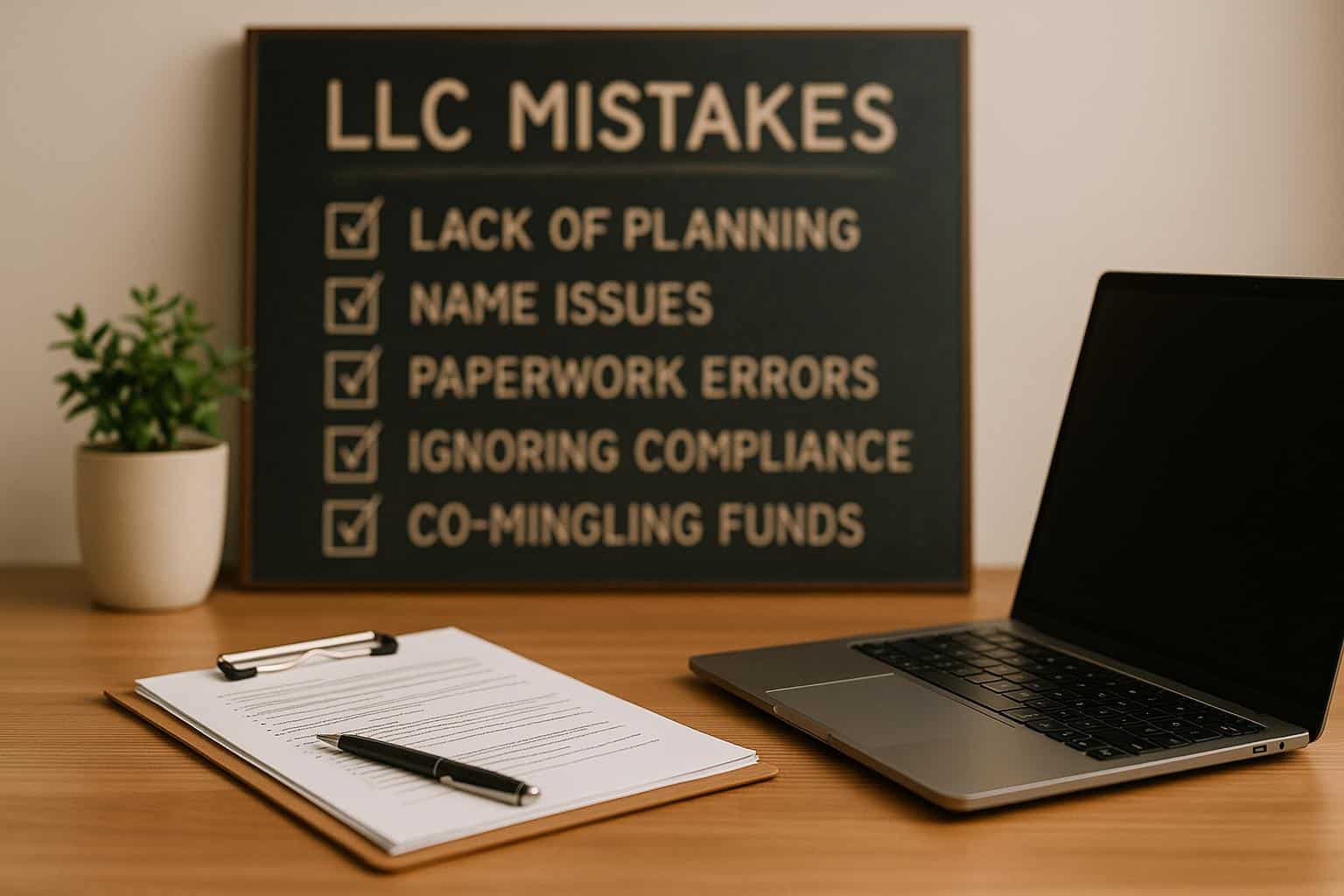 Top 5 LLC Mistakes to Avoid