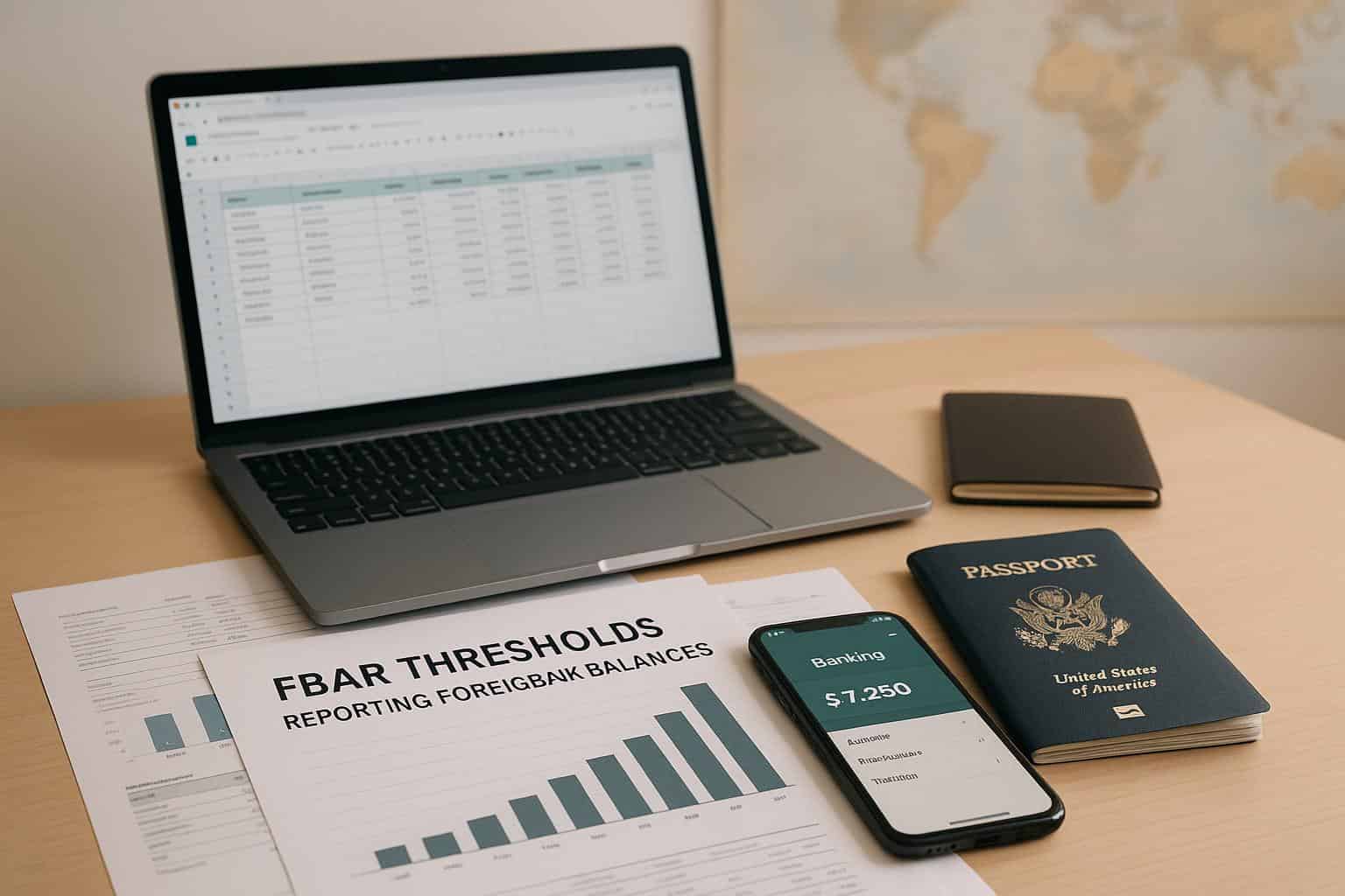 FBAR Thresholds: Reporting Foreign Bank Balances