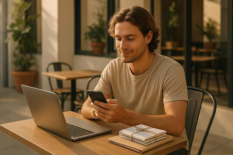 Custom Mail Delivery for Digital Nomads