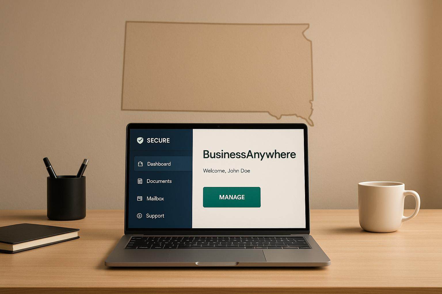 Can BusinessAnywhere Be My Registered Agent in South Dakota?