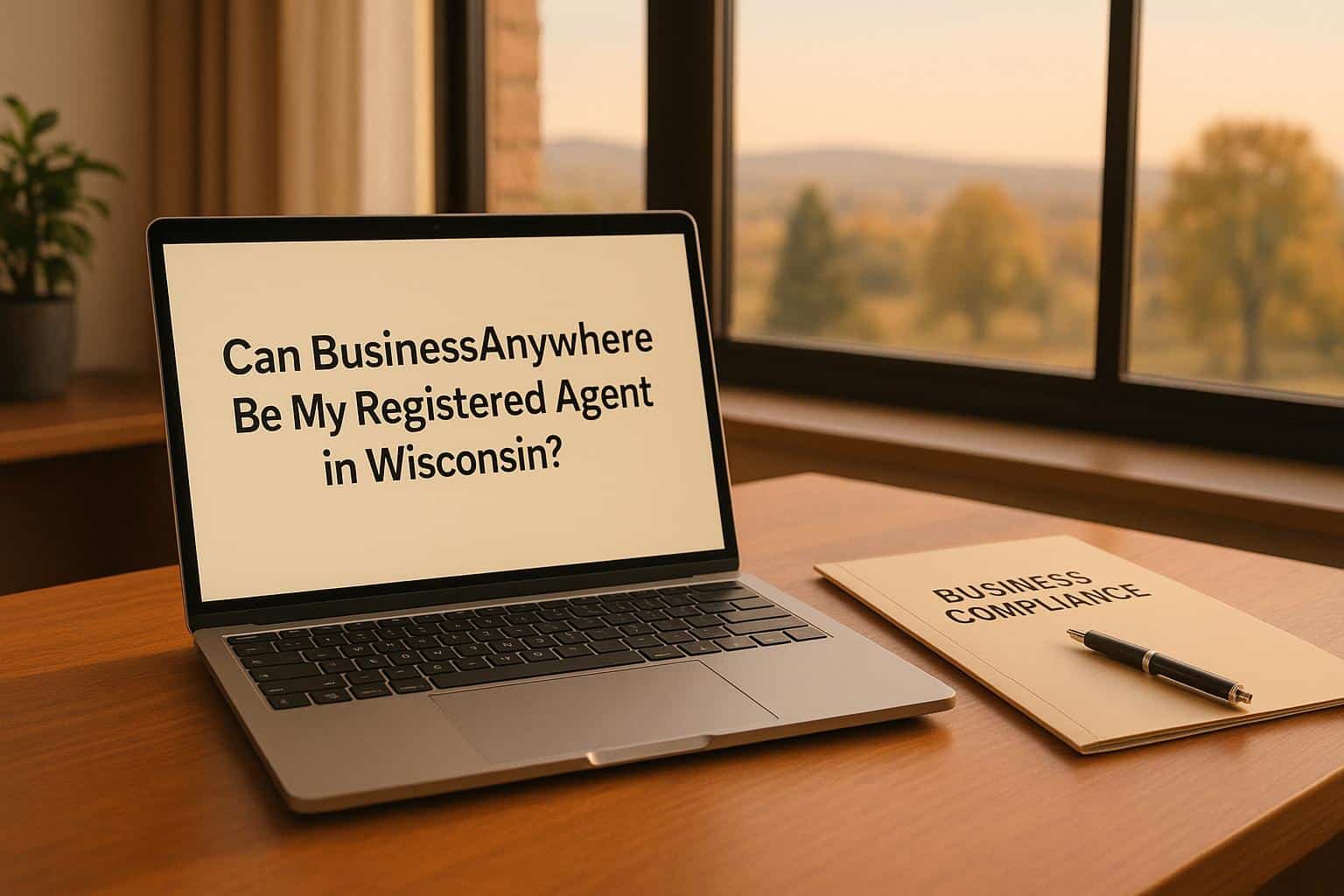 Can BusinessAnywhere Be My Registered Agent in Wisconsin?