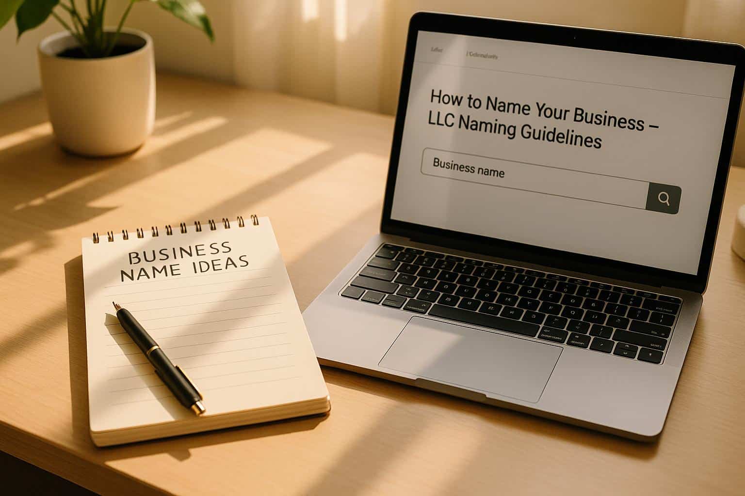 How to Name Your Business – LLC Naming Guidelines