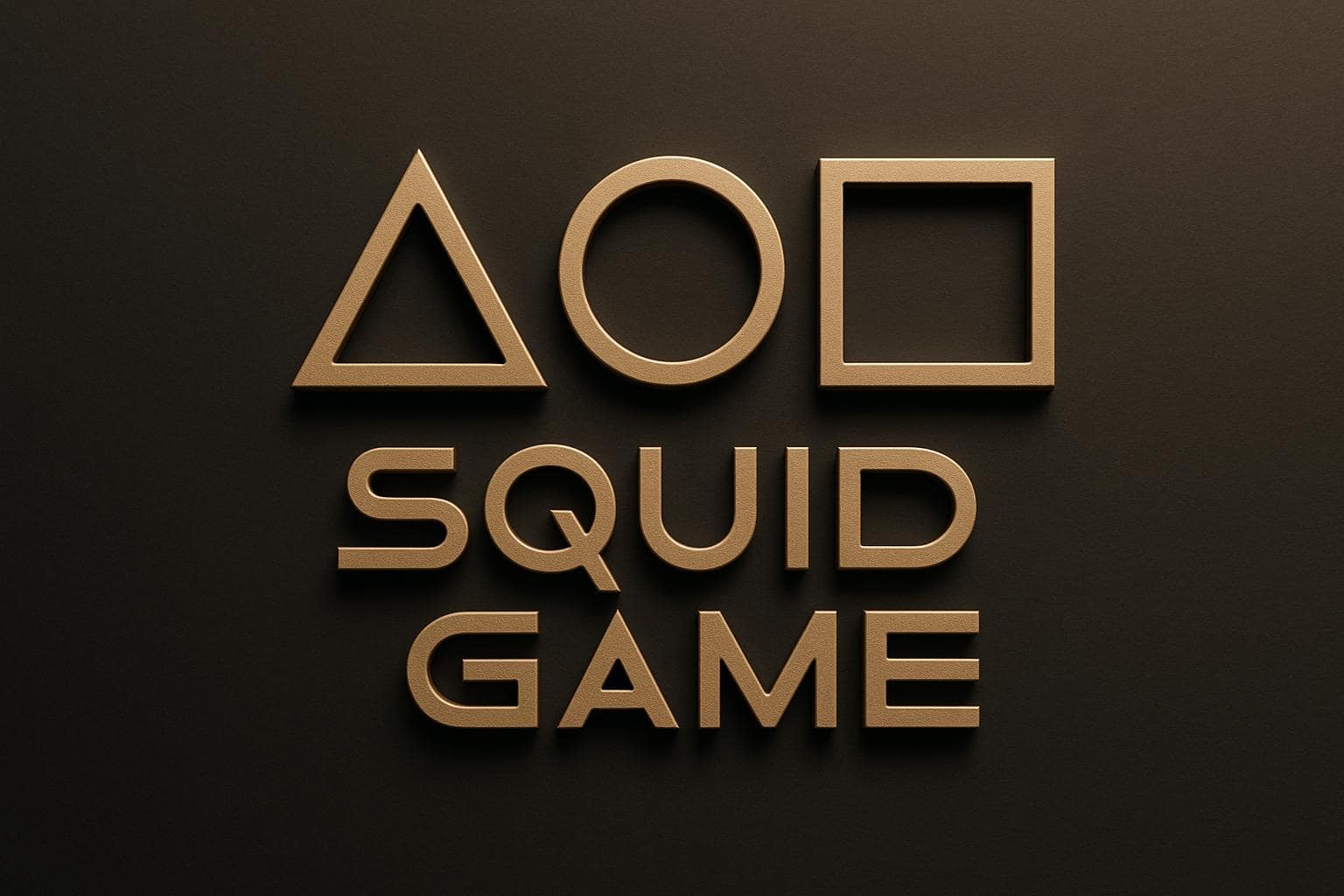 What is the meaning behind the Squid Games Logo