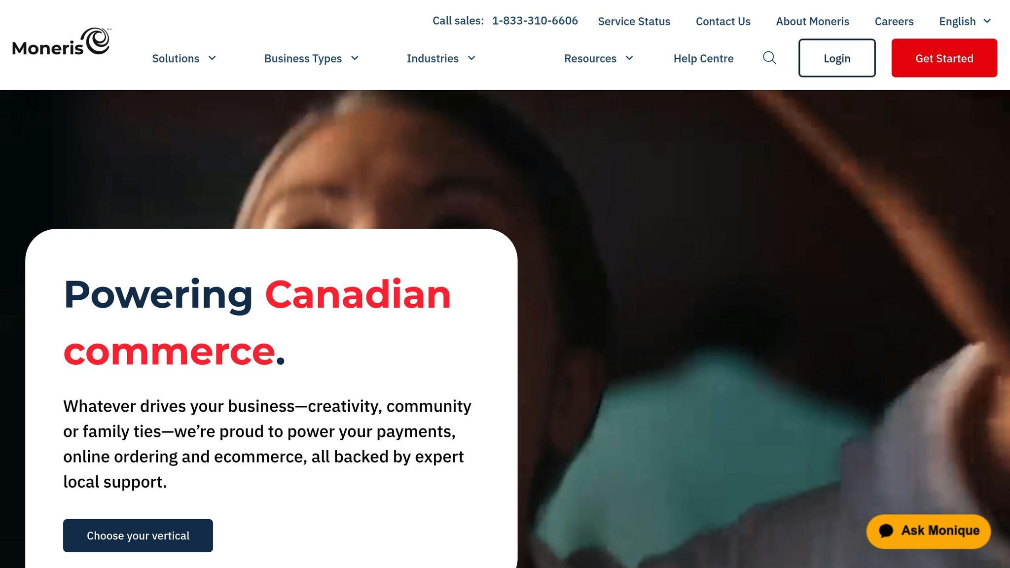 Canadian commerce payment solutions supporting online payments and e-commerce for SMBs in Canada.