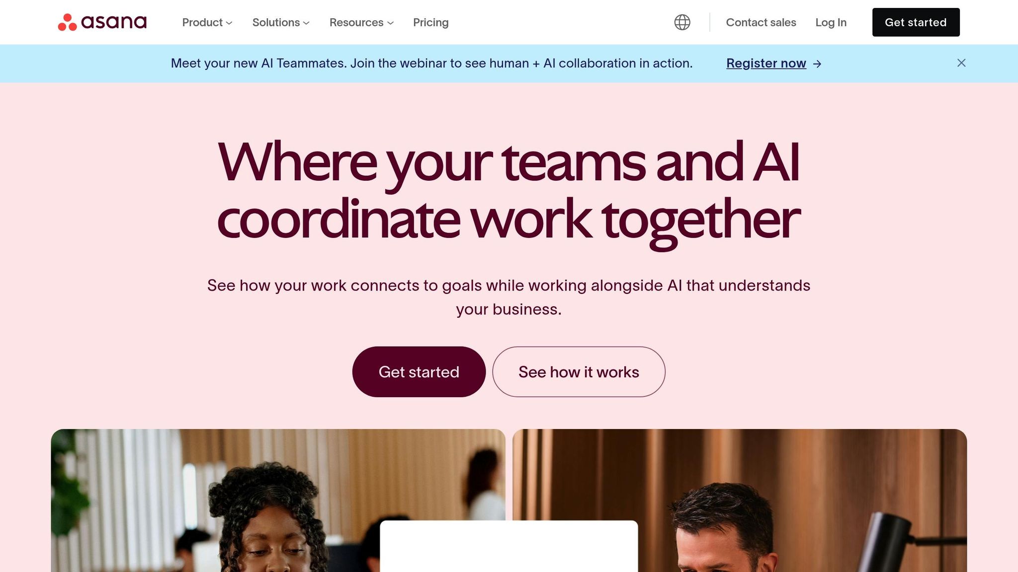 Team of professionals collaborating on a project using Business Anywhere AI tools for remote teamwork and communication.