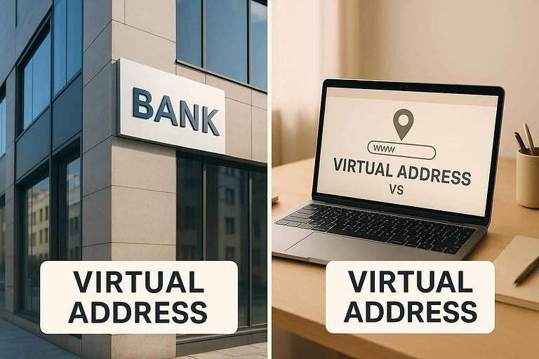 Virtual Address vs. Physical Address for Banking