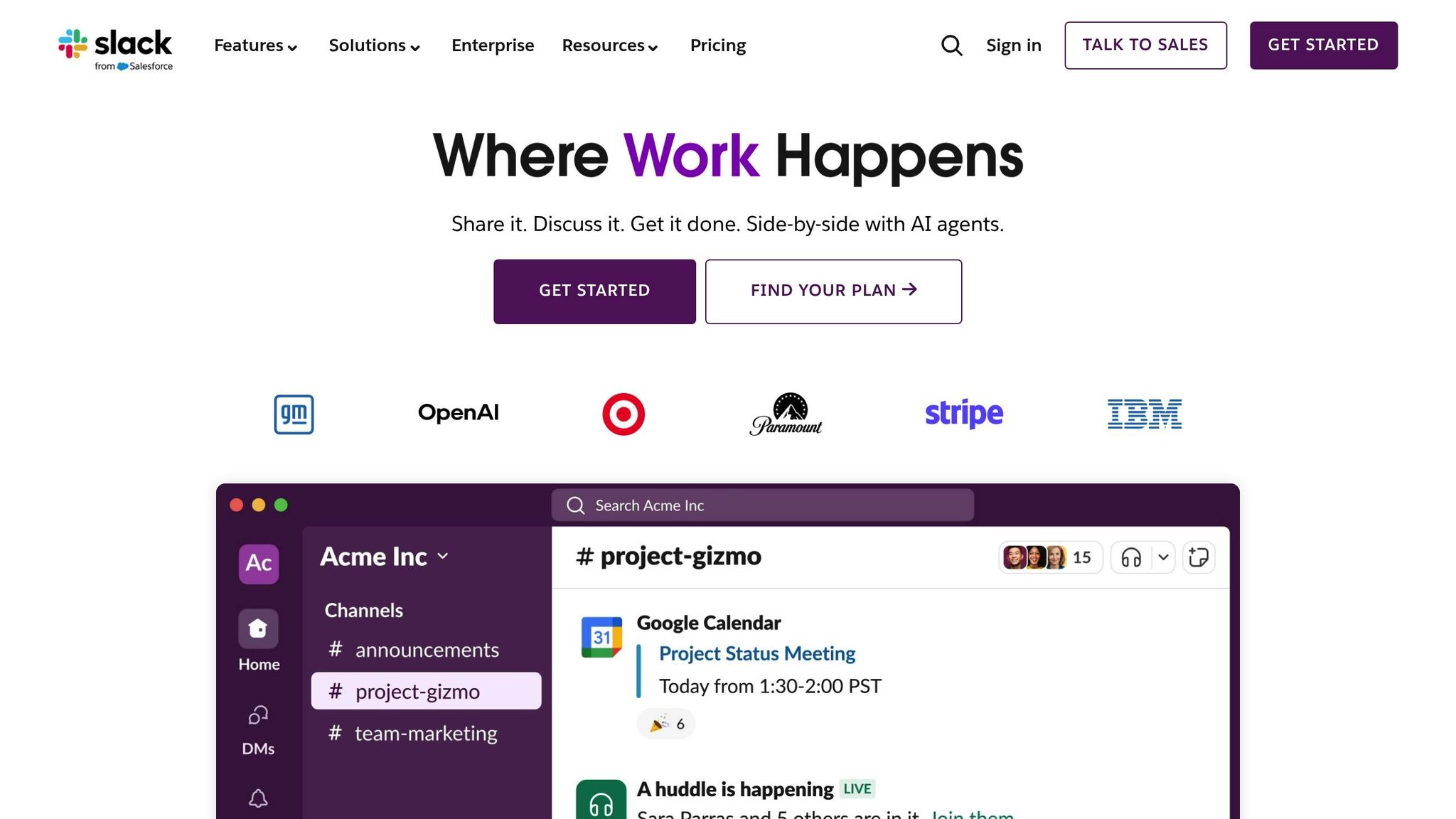 Screenshot of Business Anywhere platform showcasing remote team collaboration features and AI integration for efficient work management.