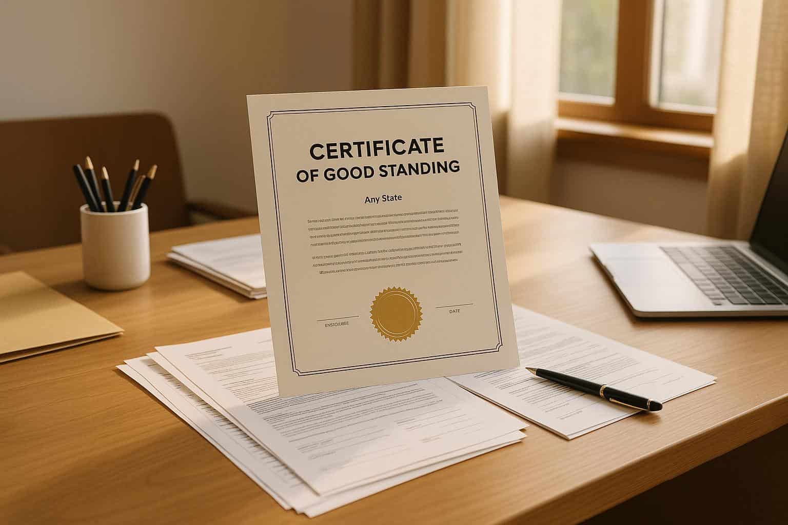 How to Get a Certificate of Good Standing (Any State)