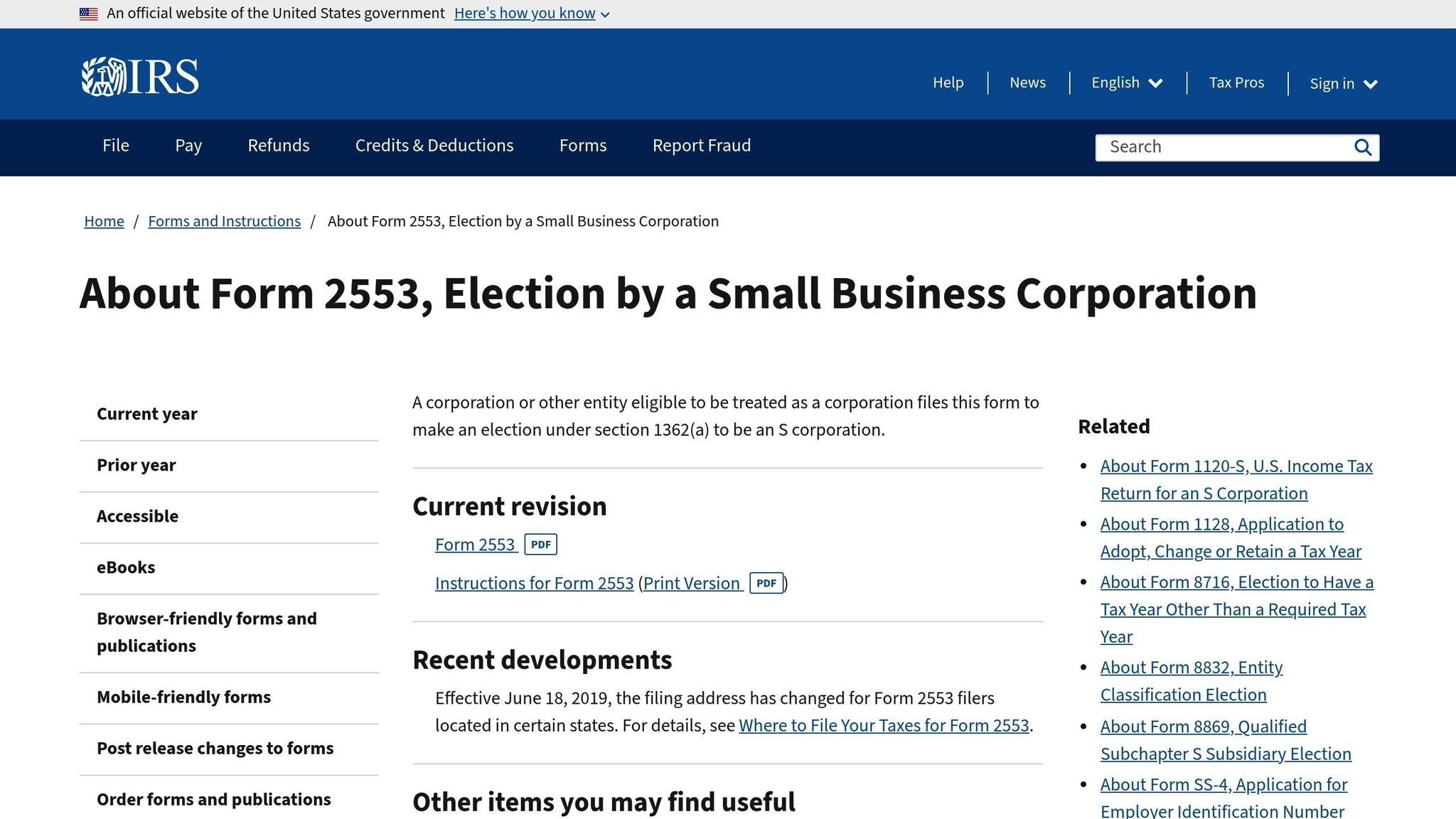 Business Anywhere logo with a focus on choosing S-Corp or C-Corp for taxes, featuring a small business owner and tax documents.