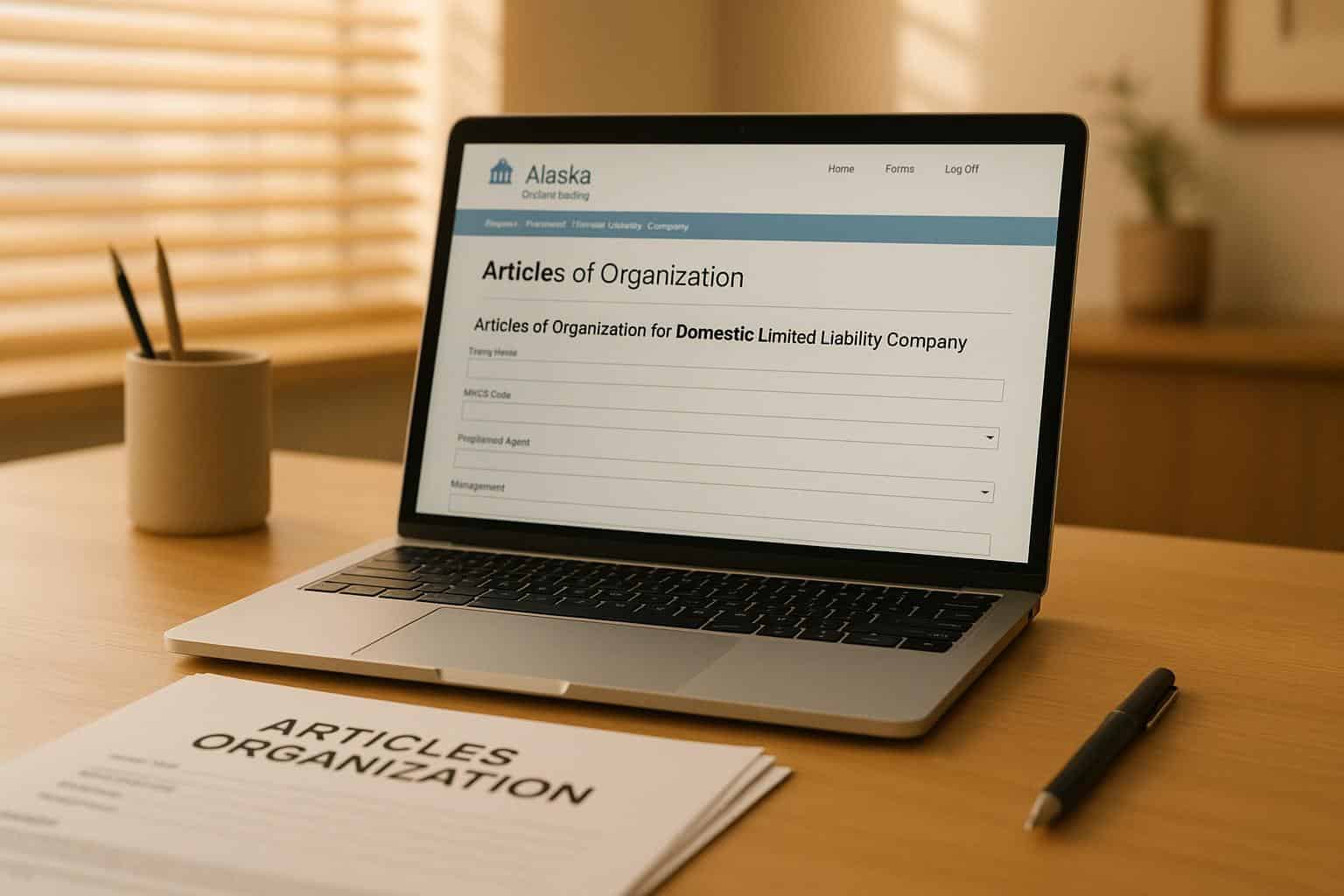 How to File Articles of Organization in Alaska