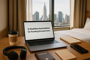 6 Workflow Automations for Traveling Entrepreneurs