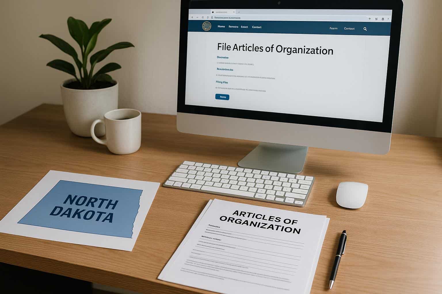 How to File Articles of Organization in North Dakota