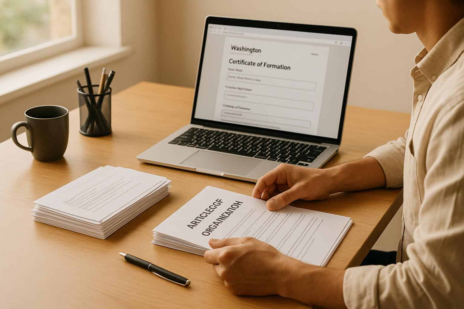 How to File Articles of Organization in Washington
