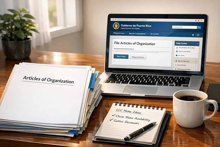 How to File Articles of Organization in Puerto Rico