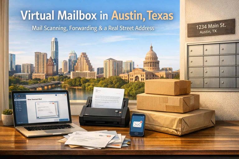 Virtual Mailbox in Austin, Texas: Mail Scanning, Forwarding and a Real Street Address