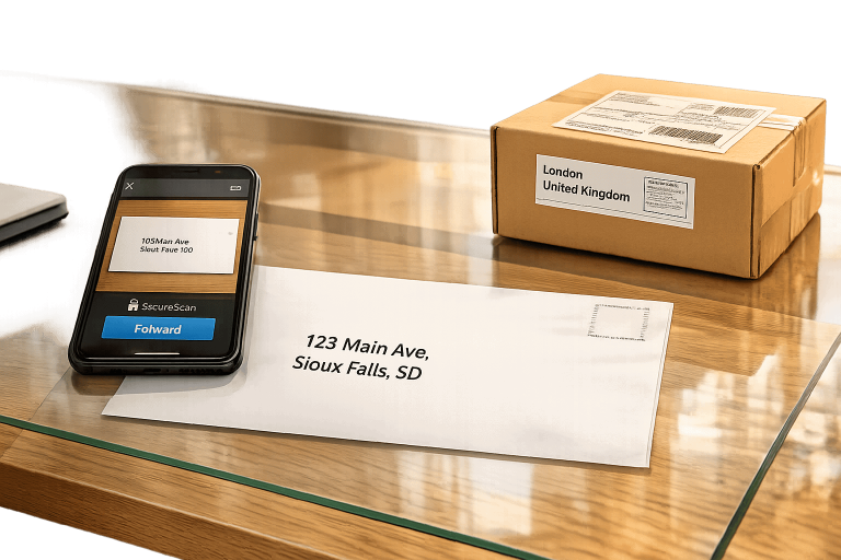 Virtual Mailbox in Sioux Falls, South Dakota: Mail Scanning, Forwarding and a Real Street Address