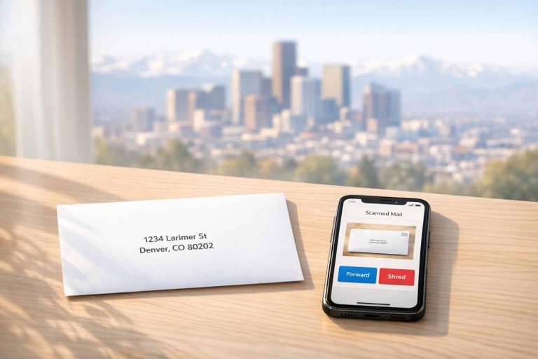 Virtual Mailbox in Denver, Colorado: Mail Scanning, Forwarding and a Real Street Address