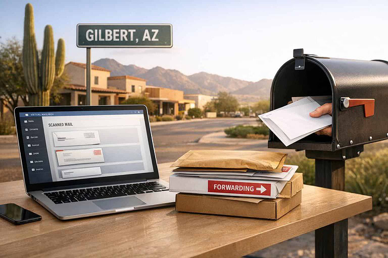 Virtual Mailbox in Gilbert, Arizona: Mail Scanning, Forwarding and a Real Street Address