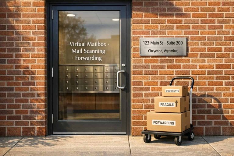 Virtual Mailbox in Cheyenne, Wyoming: Mail Scanning, Forwarding and a Real Street Address