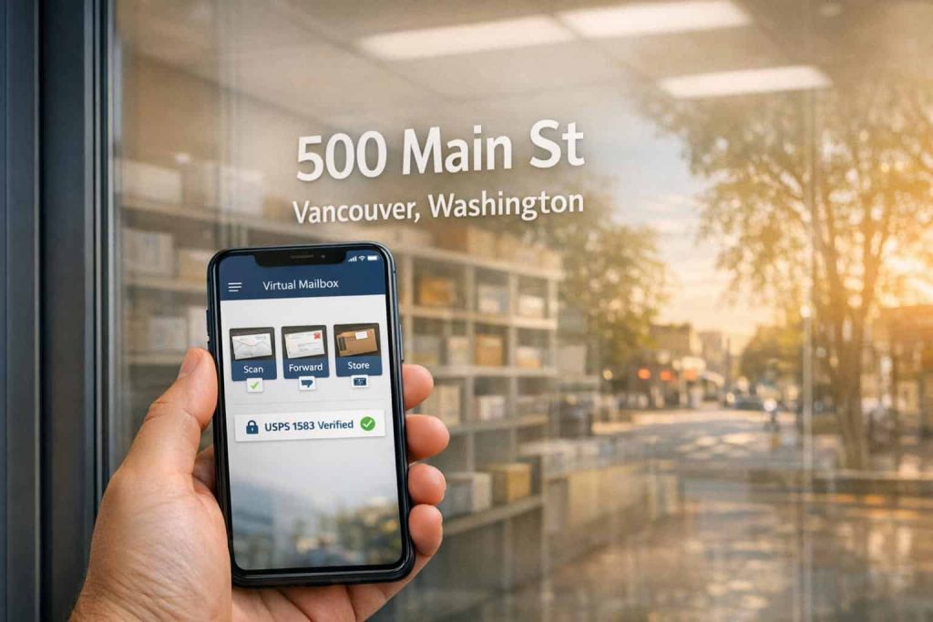 Virtual Mailbox in Vancouver, Washington: Mail Scanning, Forwarding and a Real Street Address