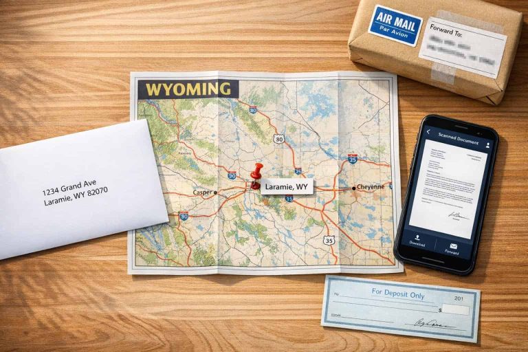 Virtual Mailbox in Laramie, Wyoming: Mail Scanning, Forwarding and a Real Street Address
