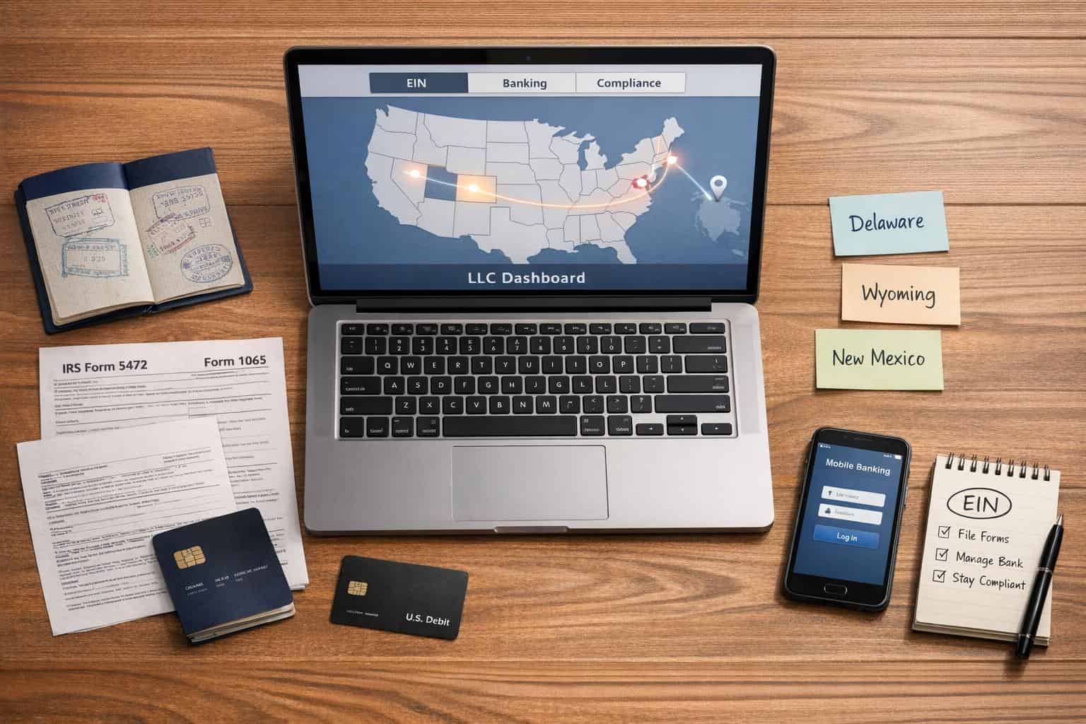 Running a U.S. LLC from Overseas: What Non-Resident Owners Need to Know