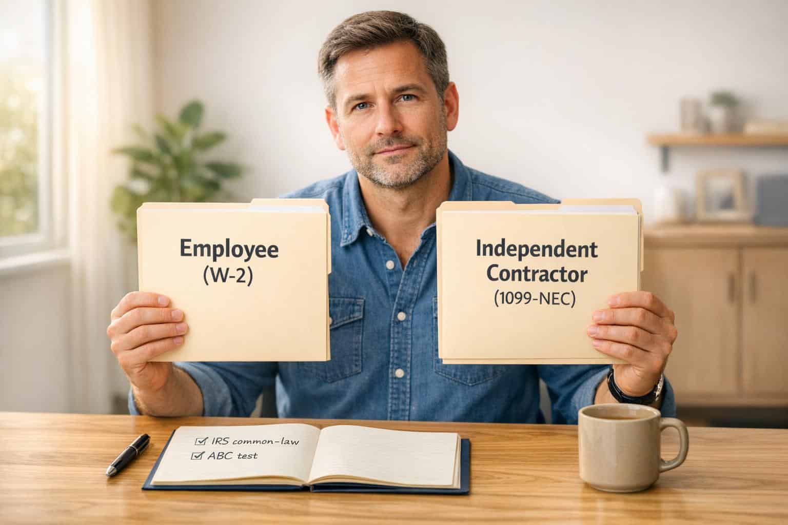 Independent Contractor vs Employee: How to Classify Your Workers for Taxes and Compliance