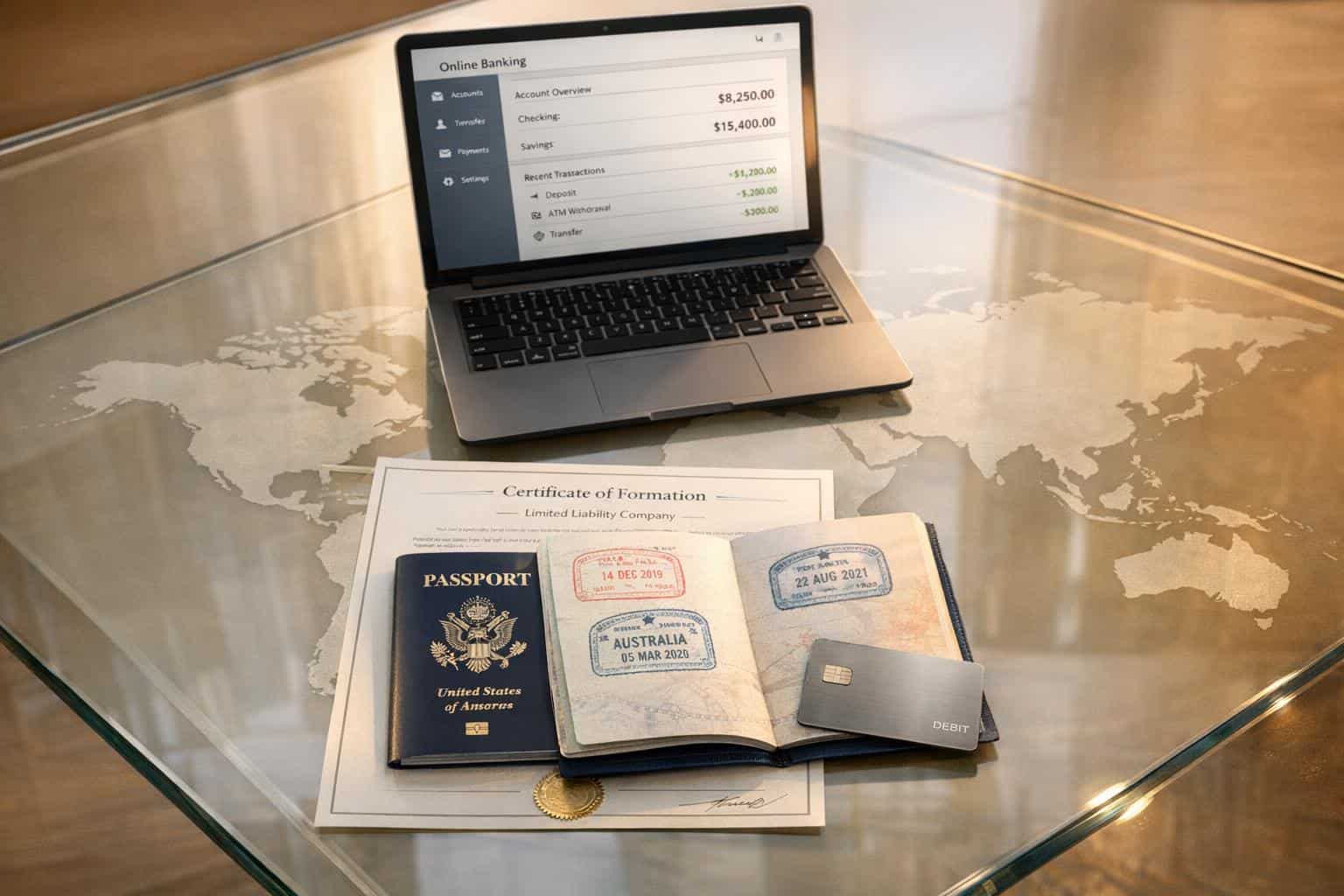 Digital Nomad’s Guide to Business: Incorporation, Banking, and Visas Explained