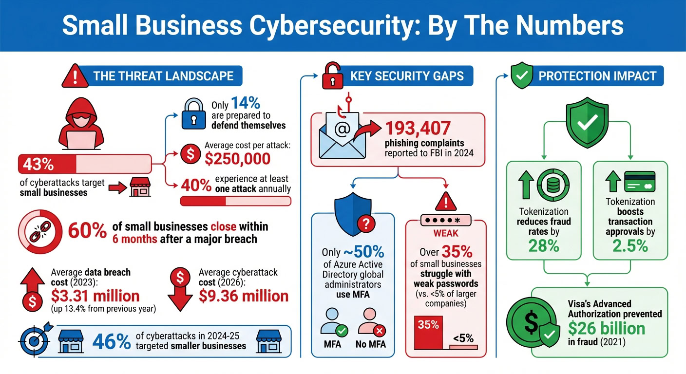 Small Business Cybersecurity Statistics and Key Protection Measures