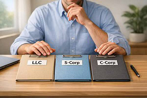 LLC vs S-Corp vs C-Corp: Which Business Structure Should You Actually Choose?