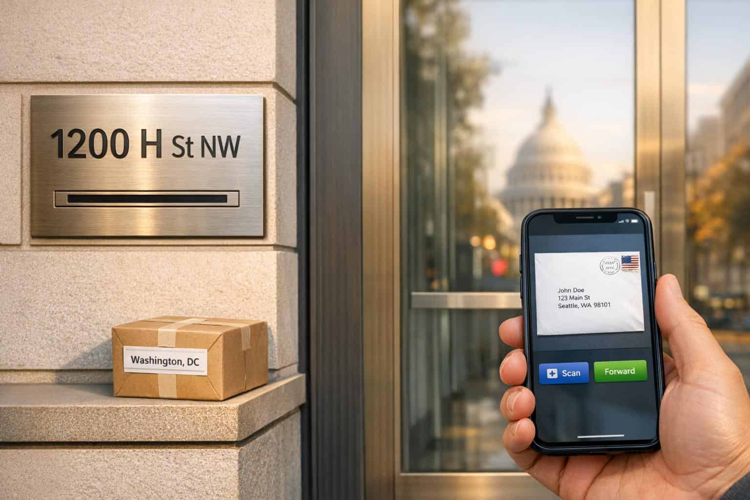 Virtual Mailbox in Washington, DC: Mail Scanning, Forwarding and a Real Street Address