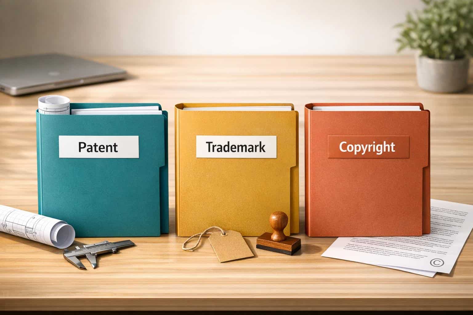 Patent vs Trademark vs Copyright: What’s the Difference and Which Does Your Business Need?