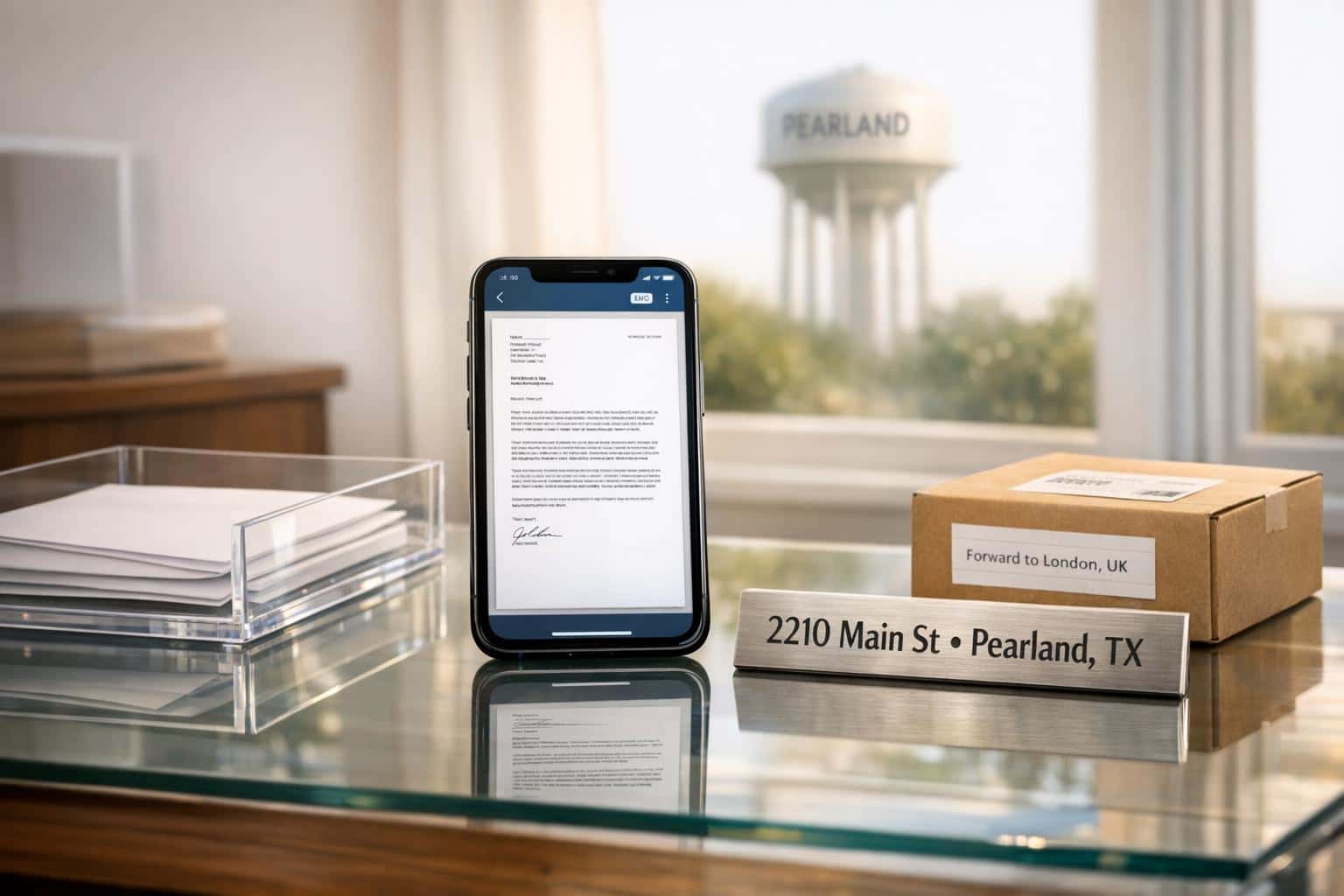 Virtual Mailbox in Pearland, Texas: Mail Scanning, Forwarding and a Real Street Address